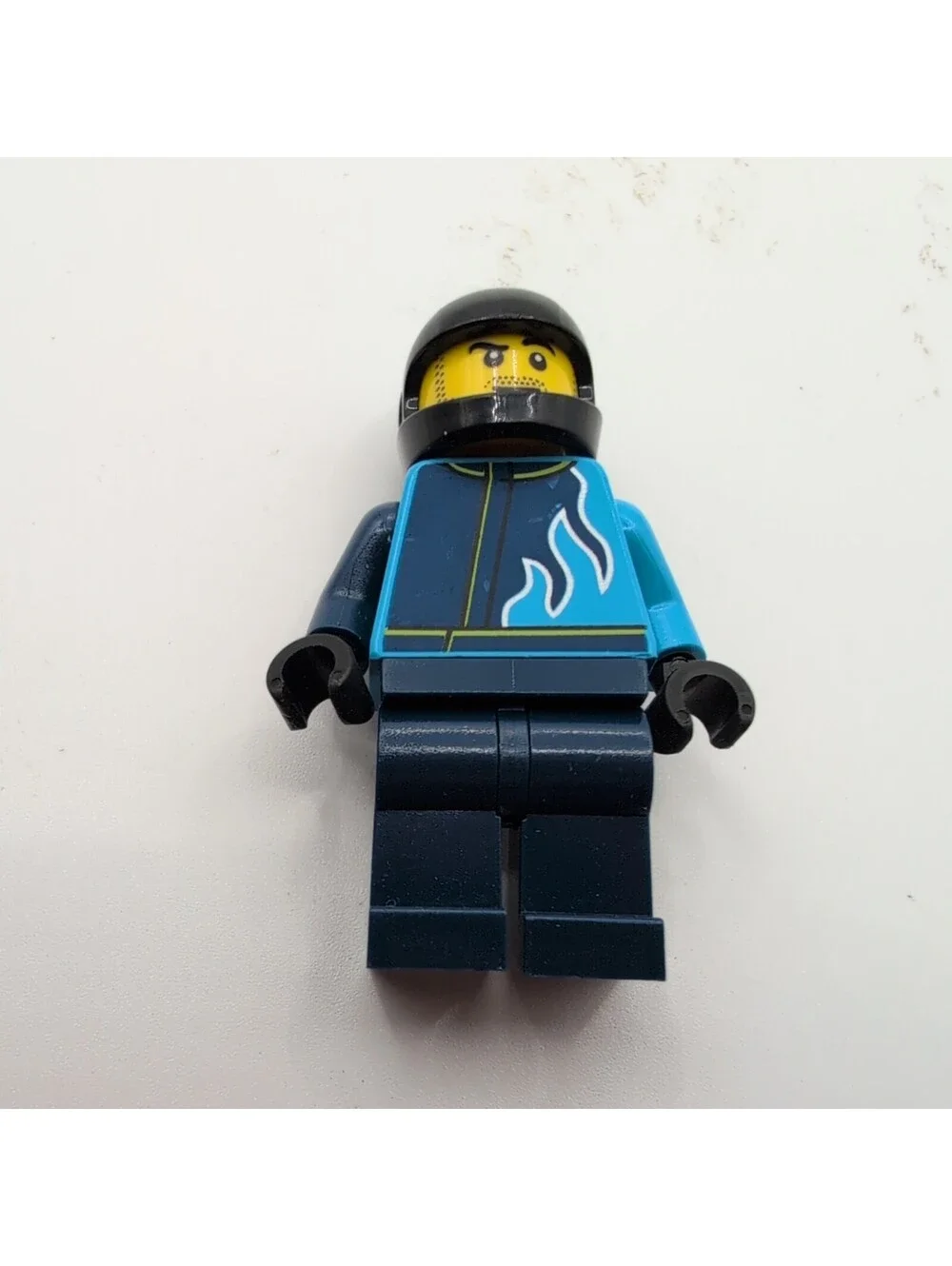 LEGO® City Minifigure Monster Truck Driver Blue Outfit